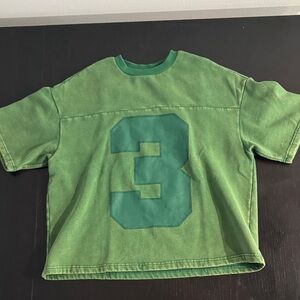 Fashion Nova Kyle Oversized Tee - Green size Medium